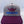 Embroidered Gray Burgundy 5-Panel Snapback — product image 1