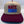 Embroidered Cream Burgundy 5-Panel Snapback — product image 1