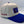 Embroidered Cream Blue 5-Panel Snapback — product image 7