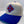 Embroidered Cream Blue 5-Panel Snapback — product image 3