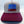 Embroidered Gray Burgundy 5-Panel Snapback — product image 1