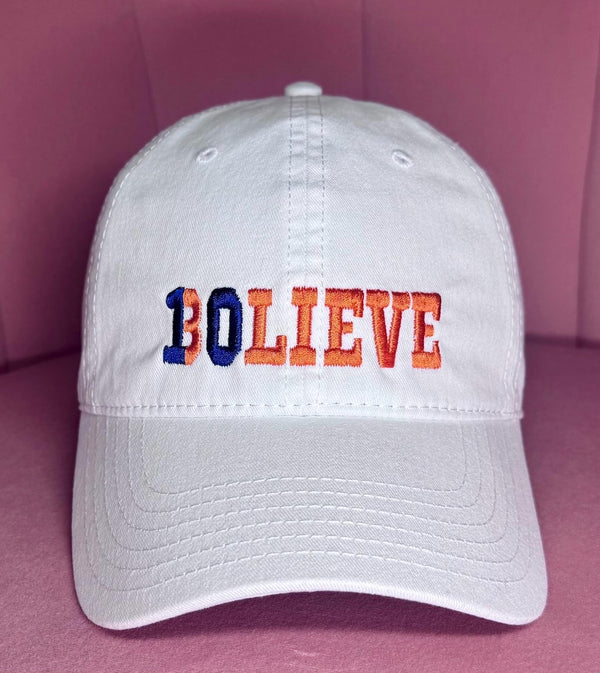Embroidered White or Khaki Dad Hat — product image 1