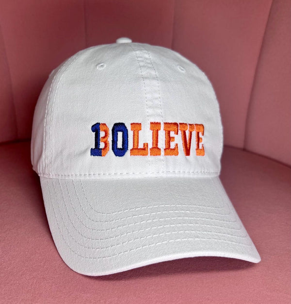 Embroidered White or Khaki Dad Hat — product image 4