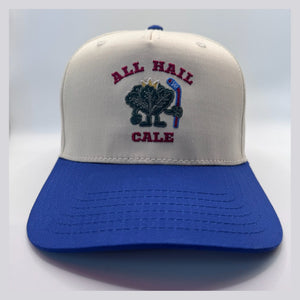 All Hail Cale, Colorado Hockey 5-Panel Snapback, front view, embroidered by Threaded by Sal (photo 1 of 4)