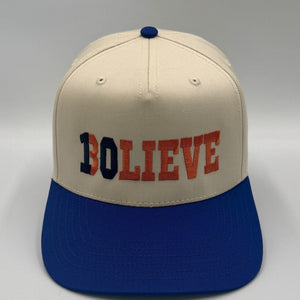 BOLIEVE, Denver Football 5-Panel Snapback, front view, embroidered by Threaded by Sal (photo 1 of 16)
