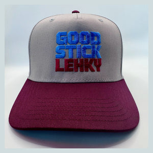 Good Stick Lehky, Colorado Hockey 5-Panel Snapback, front view, embroidered by Threaded by Sal (photo 1 of 4)