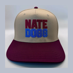 Nate Dogg, Colorado Hockey 5-Panel Snapback, front view, embroidered by Threaded by Sal (photo 1 of 5)