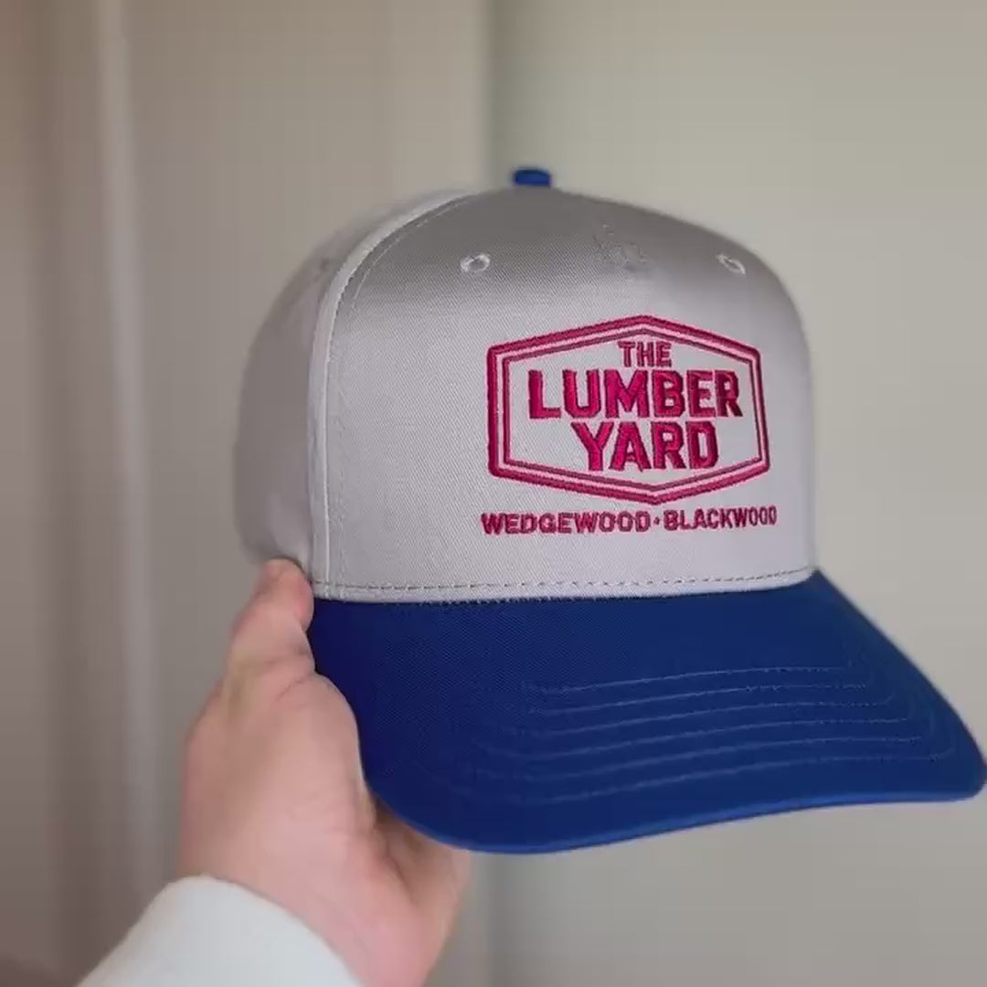 The Lumber Yard, Colorado Hockey 5-Panel Snapback, in hand from every side, Threaded by Sal