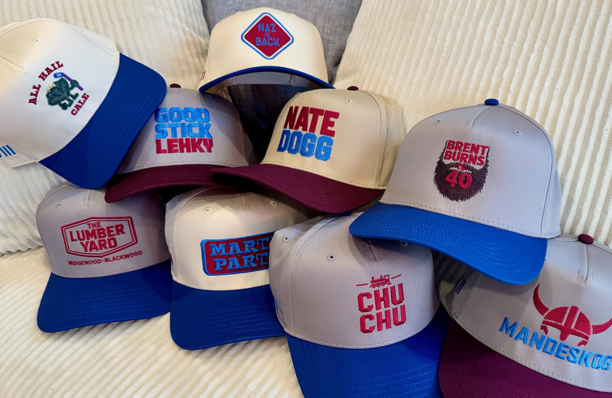 Mandeskog, Colorado Hockey Snapback, embroidered by Threaded by Sal (photo 2 of 7)