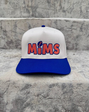 Mims, Denver Football 5-Panel Snapback, front view, embroidered by Threaded by Sal (photo 6 of 8)