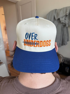 Overdogs, Denver Football 5-Panel Snapback, worn, from behind, embroidered by Threaded by Sal (photo 7 of 12)
