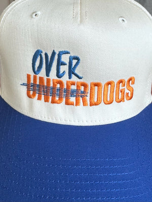 Overdogs, Denver Football 5-Panel Snapback, stitch detail, embroidered by Threaded by Sal (photo 6 of 12)