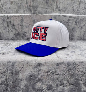 Patty Ice, Denver Football 5-Panel Snapback, three-quarter view, embroidered by Threaded by Sal (photo 7 of 8)