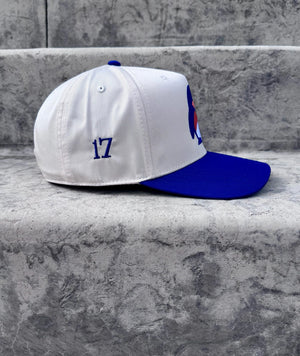 No. 17 Penguin, Denver Football 5-Panel Snapback, side view, embroidered by Threaded by Sal (photo 9 of 15)