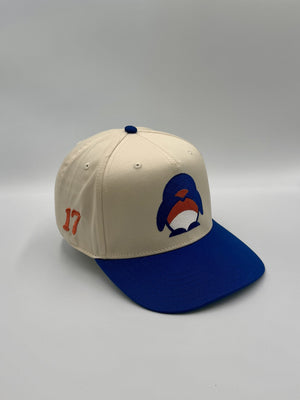 Blue & Orange Penguin, Denver Football Snapback, embroidered by Threaded by Sal (photo 3 of 15)
