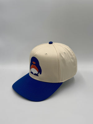 Blue & Orange Penguin, Denver Football Snapback, embroidered by Threaded by Sal (photo 4 of 15)