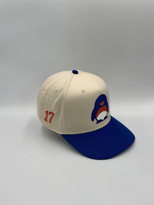 Blue & Orange Penguin, Denver Football Snapback, embroidered by Threaded by Sal (photo 5 of 15)
